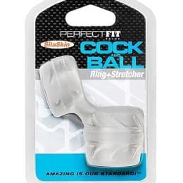 PERFECT FIT BRAND - SILASKIN COCK & BALL TRANSPARENT 2